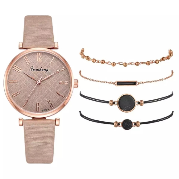 Accessories - Leather Watches For Women Simple Black Casual Dres